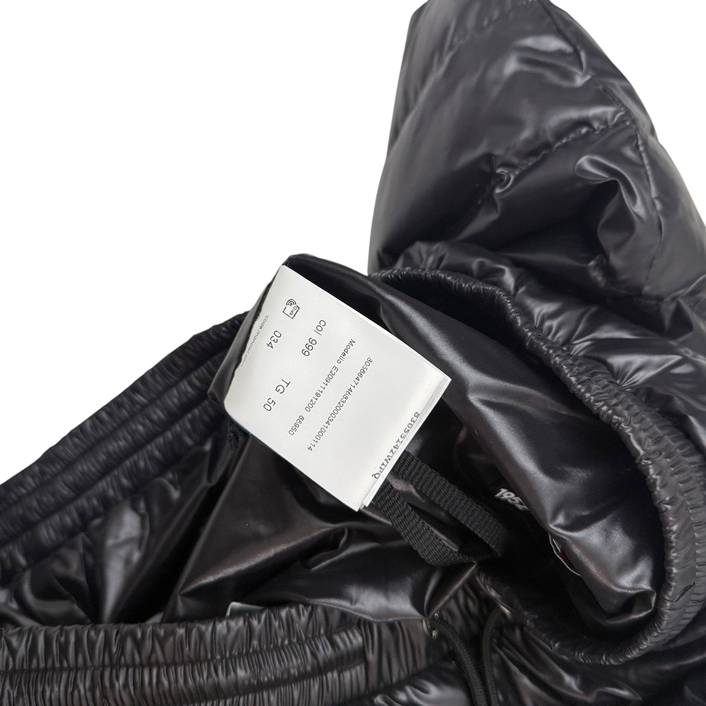 Moncler Genius 1952 Padded Down Pants Black (Size L)