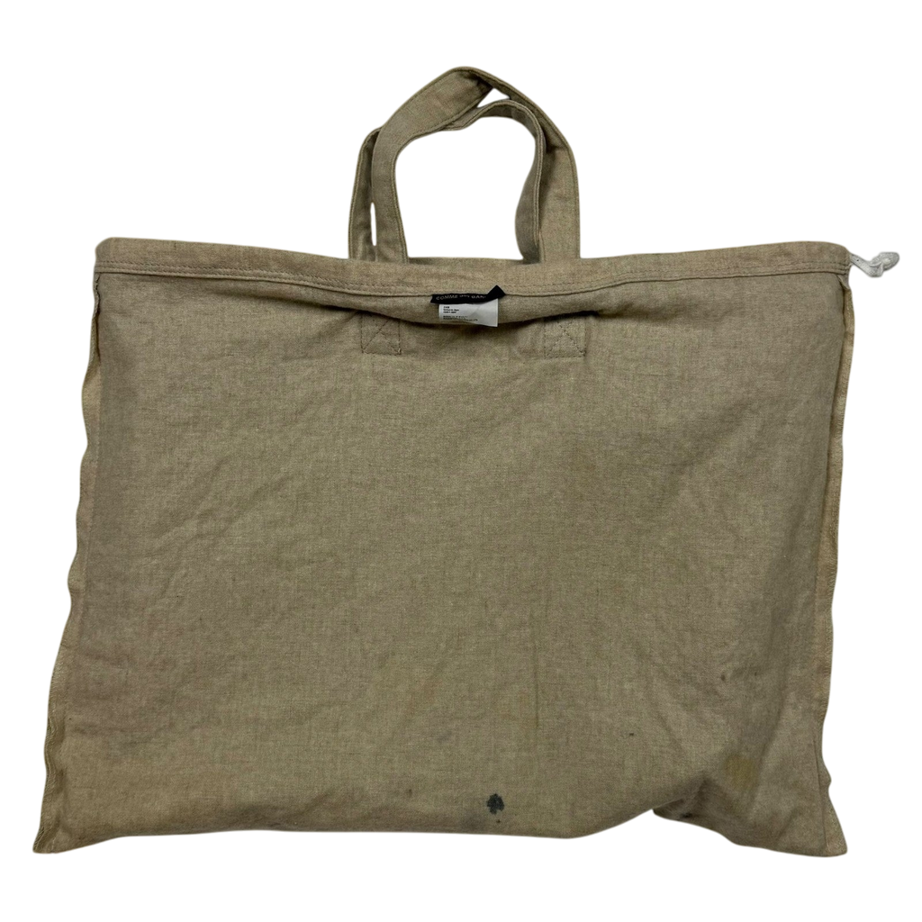 Comme Des Garçons 90s Metallic Tarpaulin & Canvas Double Layer Bag