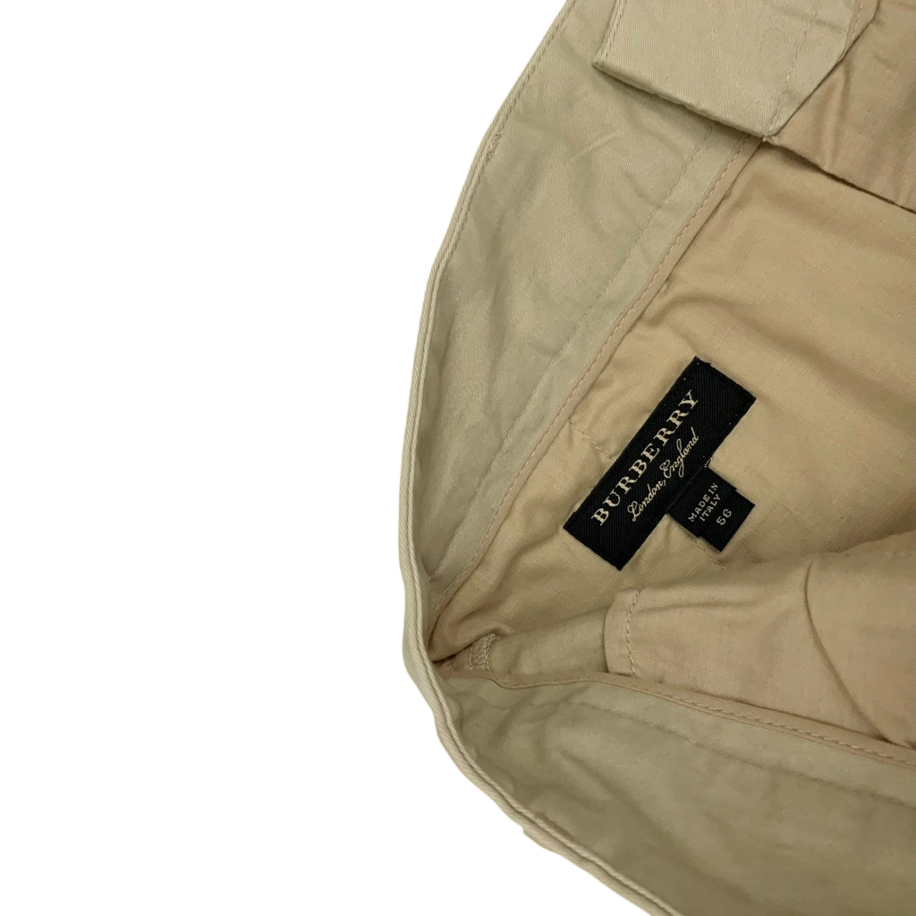 Burberry SS18 Sketch Print Cotton Chino Pants (Size 36”)