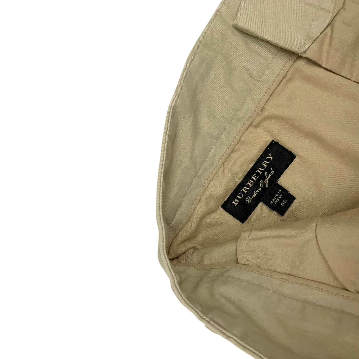 Burberry SS18 Sketch Print Cotton Chino Pants (Size 36”)