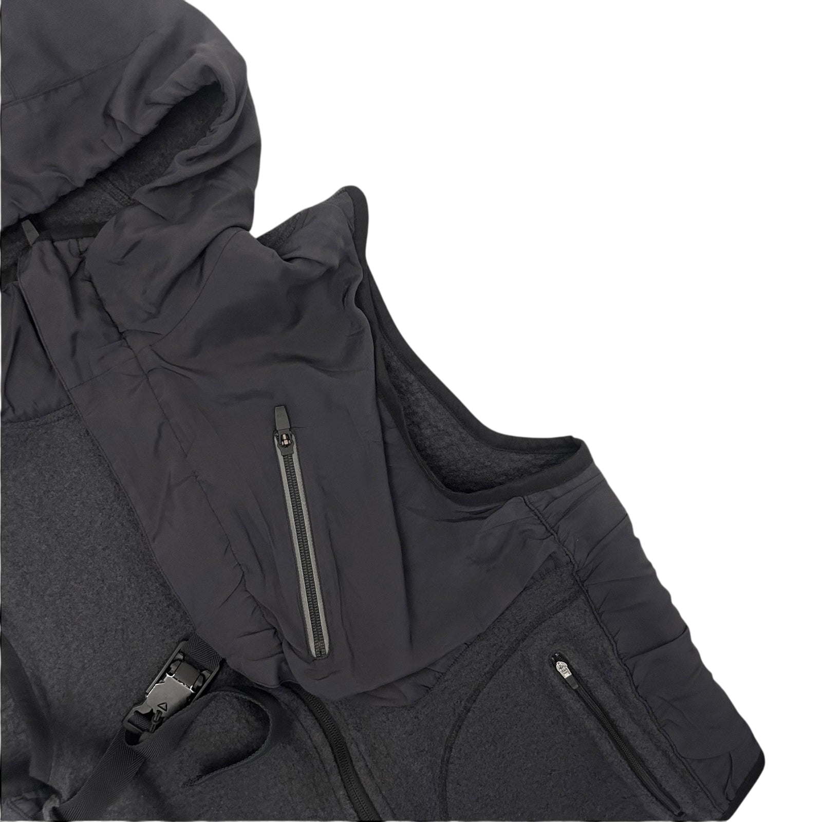 Adidas Y-3 CH1 Fleece Vest Grey (Fits S-M)