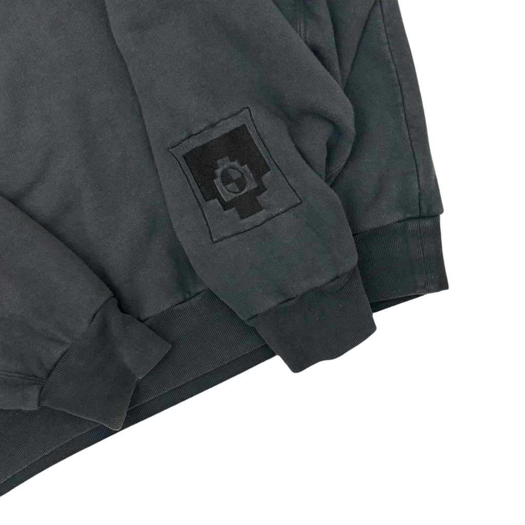 Cav Empt Overdyed Double Fleece Lined Crewneck Charcoal (Fits XL)