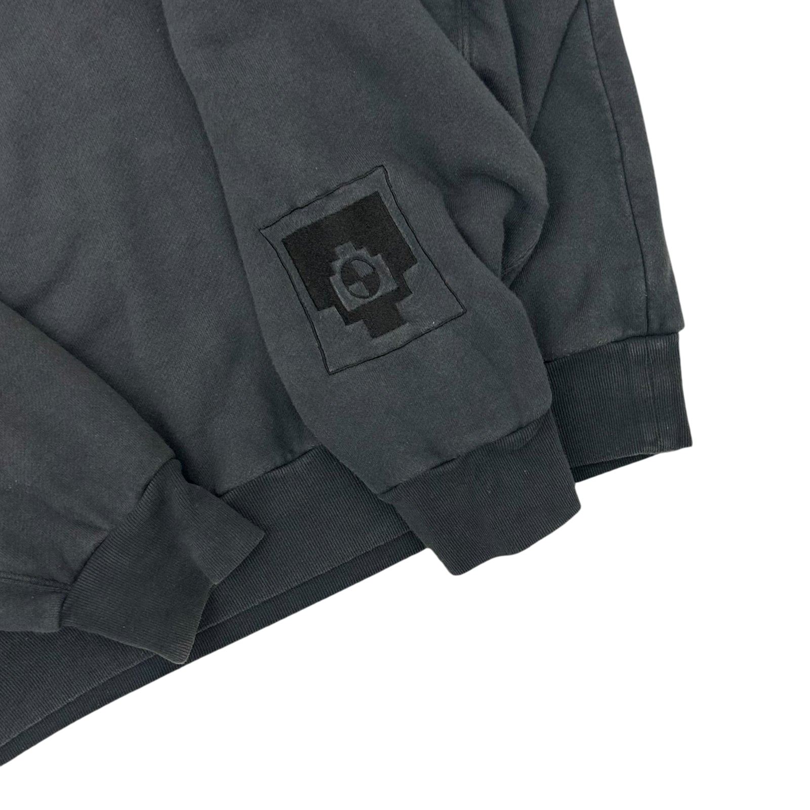 Cav Empt Overdyed Double Fleece Lined Crewneck Charcoal (Fits XL)