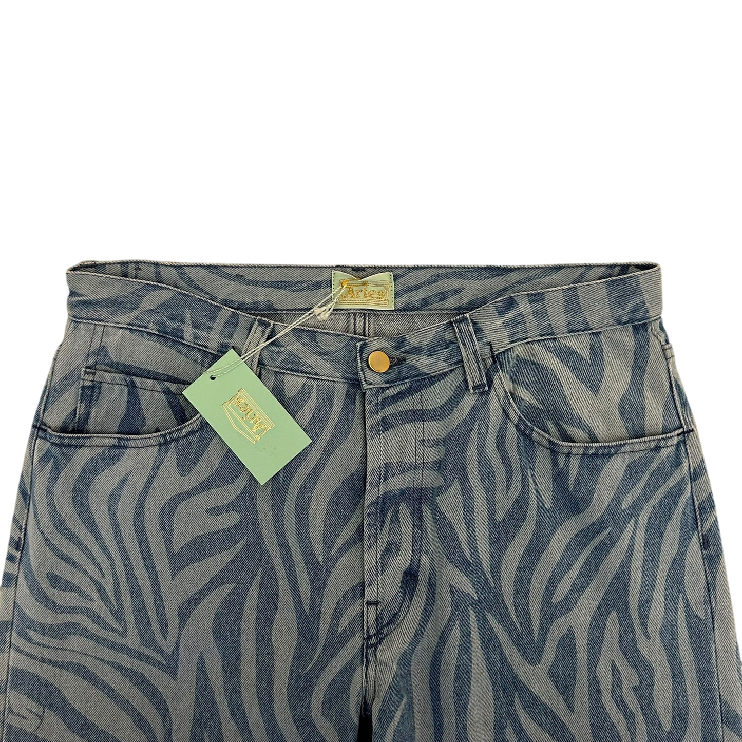 Aries Zebra Print Lilly Jeans