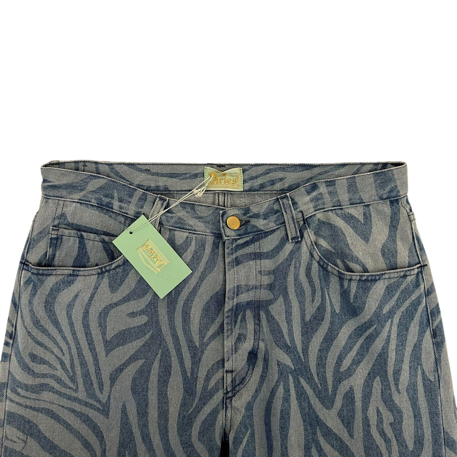 Aries Zebra Print Lilly Jeans