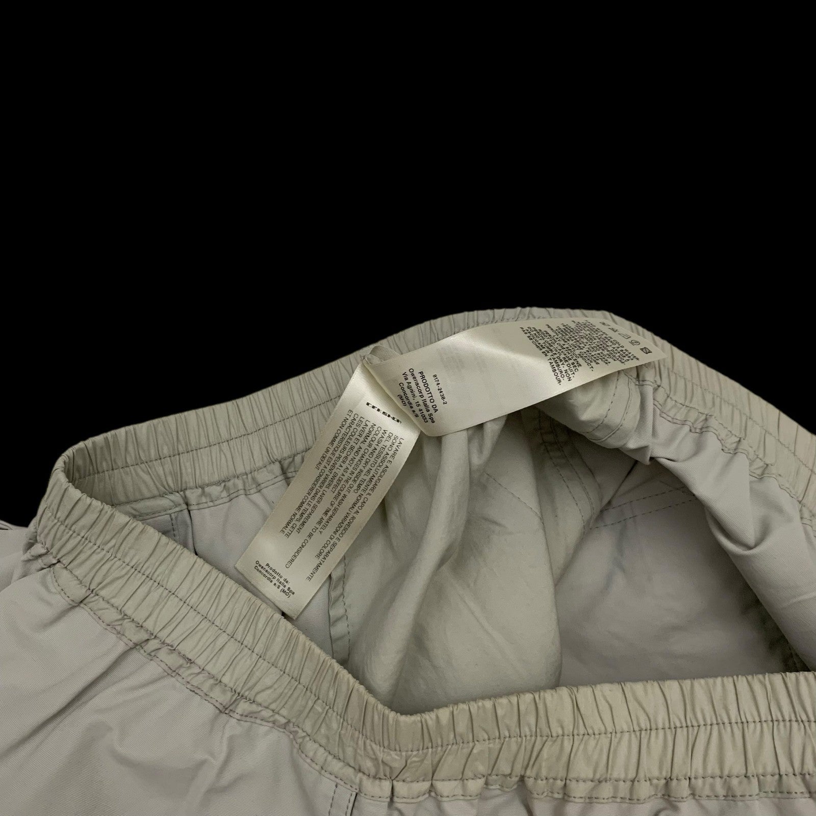 Rick Owens DRKSHDW FW17 Cargo Boxer Shorts Beige (Size XL)