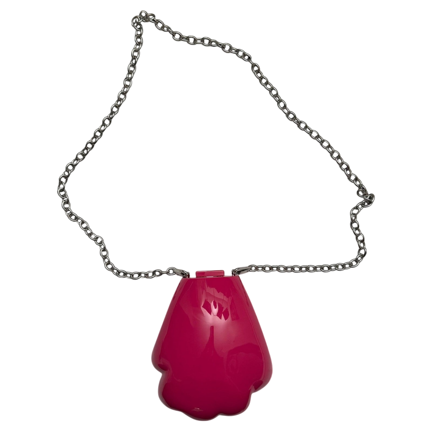 Kenzo 2015 Tiger Paw Clutch Bag Pink