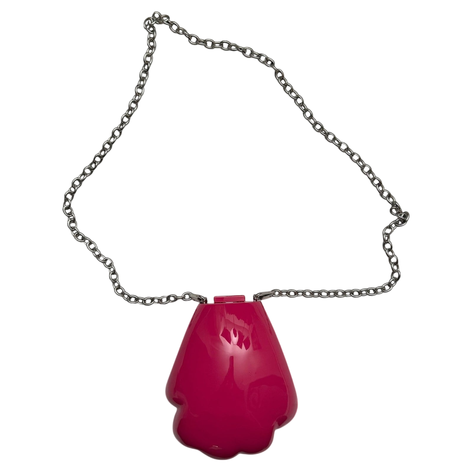 Kenzo 2015 Tiger Paw Clutch Bag Pink