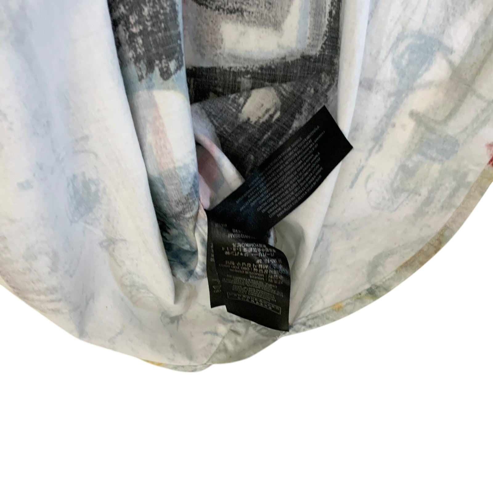 Burberry SS17 (Runway) Henry Moore-Inspired Patterned Longsleeve Shirt (Fits L)