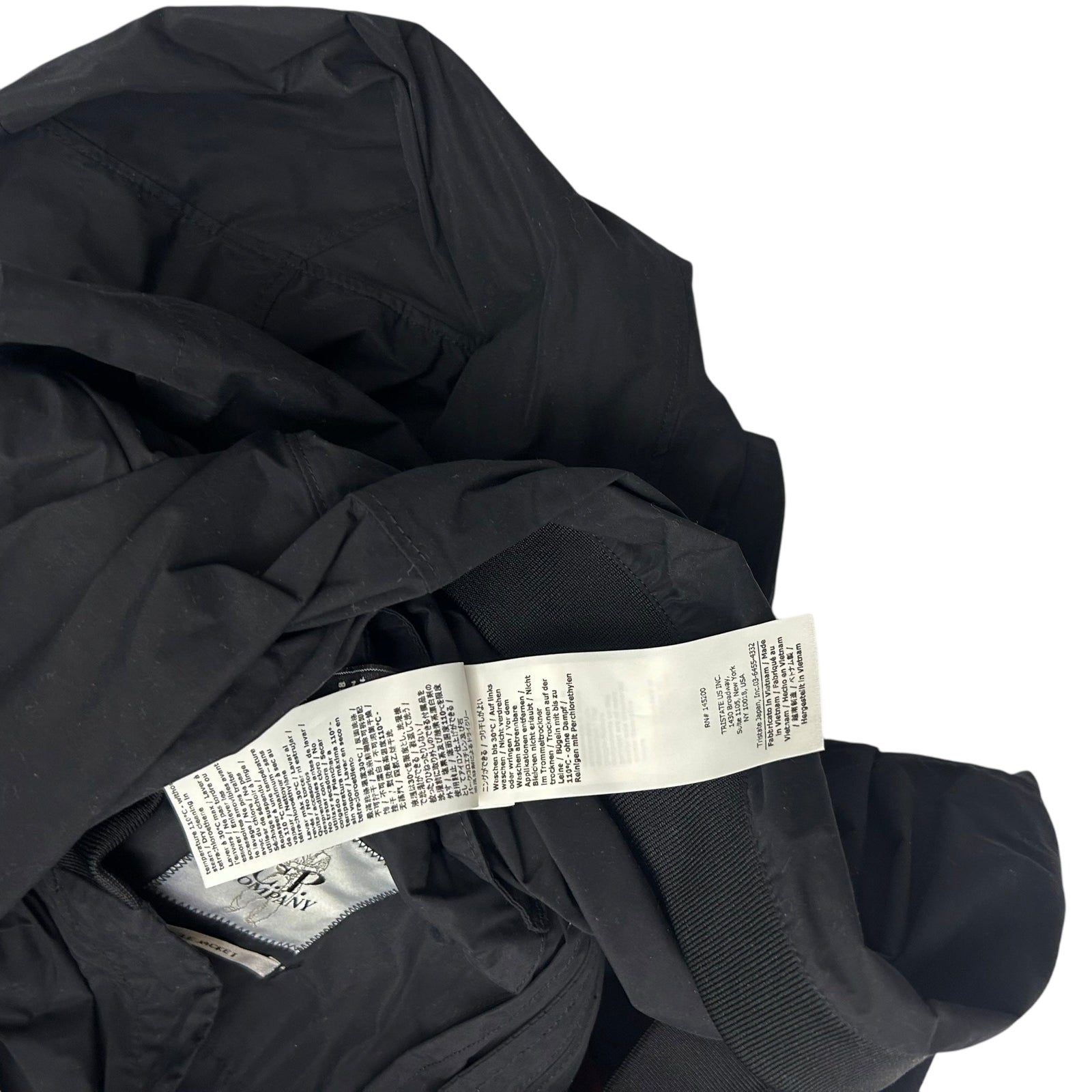 C.P. Company Memri Goggle Nylon Jacket Black (Fits L-XL)