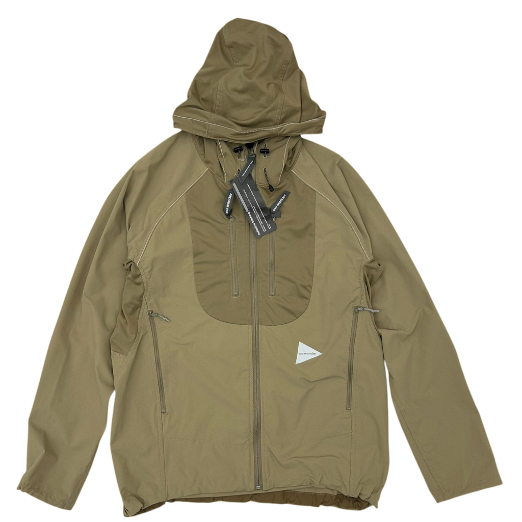 And Wander Trek 2 Jacket Beige(Fits M/L)