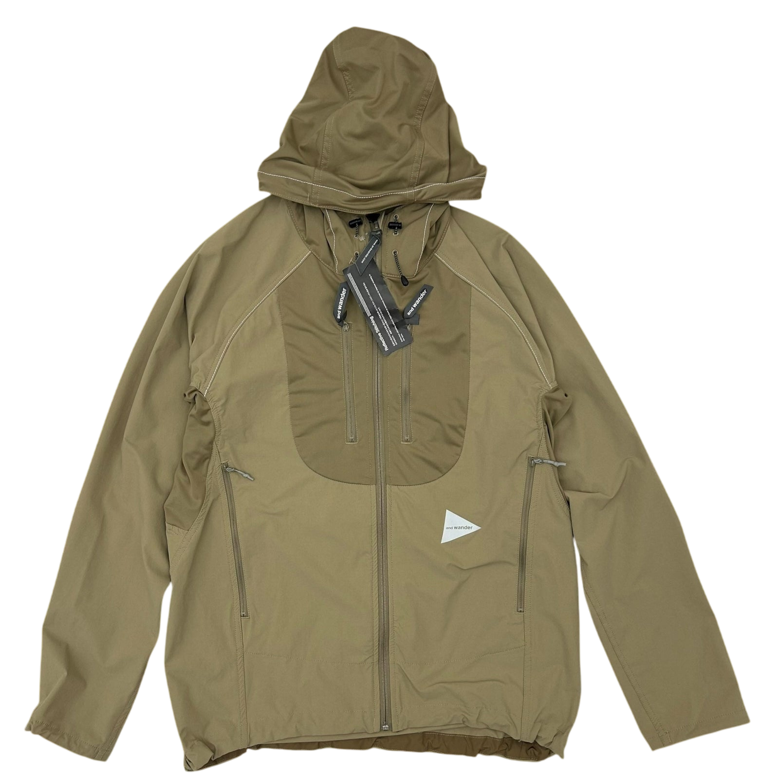 And Wander Trek 2 Jacket Beige(Fits M/L)