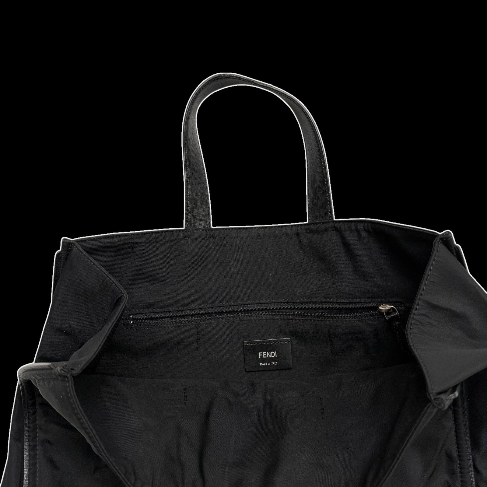 Fendi Monster Tote Bag Black