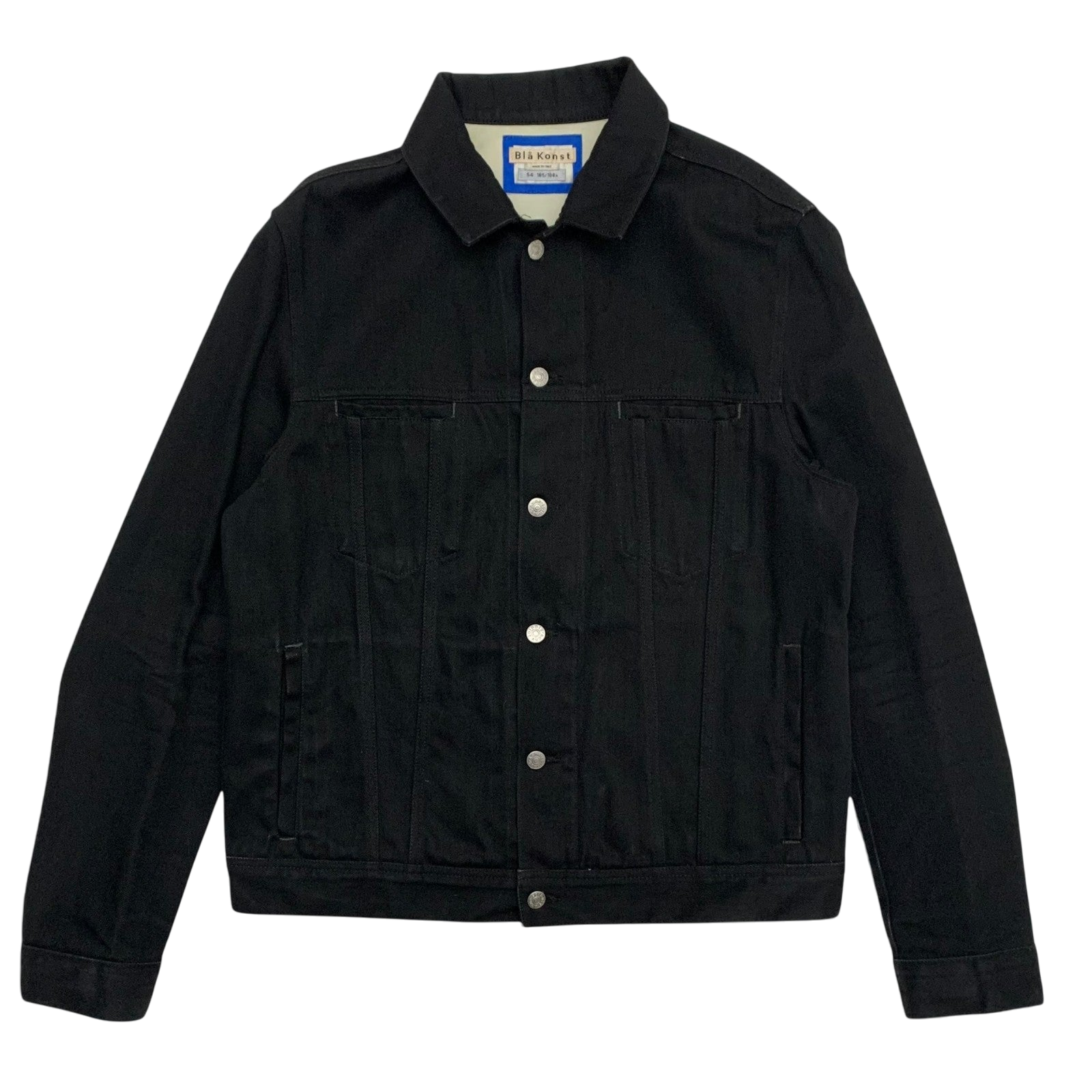 Acne Studios Blå Konst Pass Denim Jacket Black (Fits M-L)