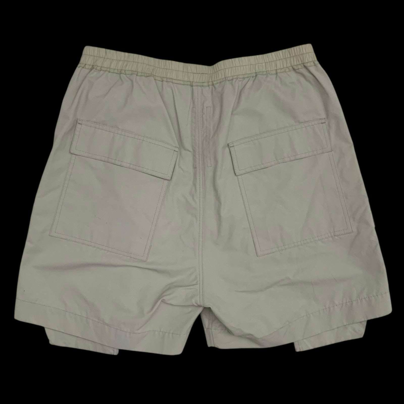 Rick Owens DRKSHDW FW17 Cargo Boxer Shorts Beige (Size XL)