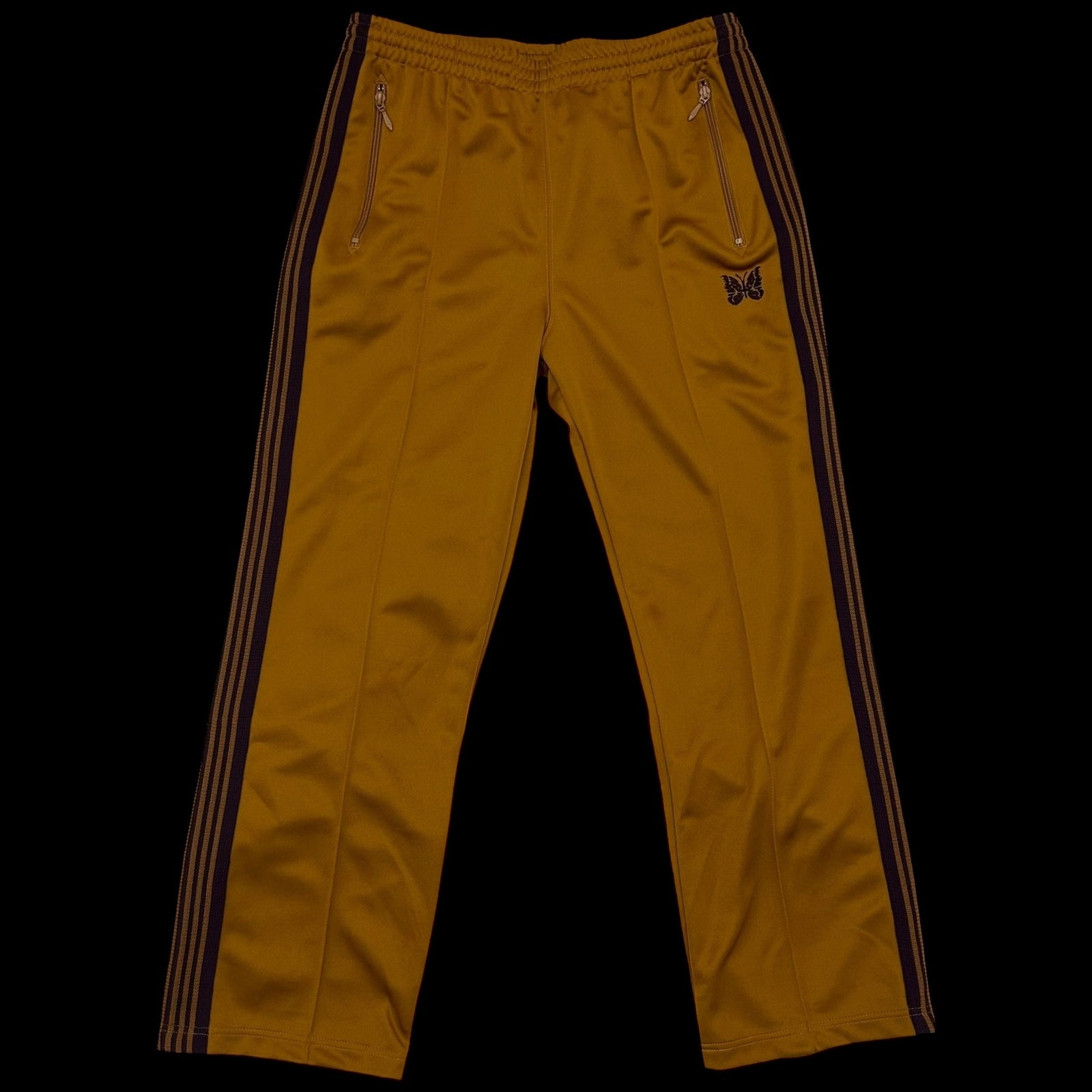 Needles Poly Smooth Track Pants Gold/purple (Size M)