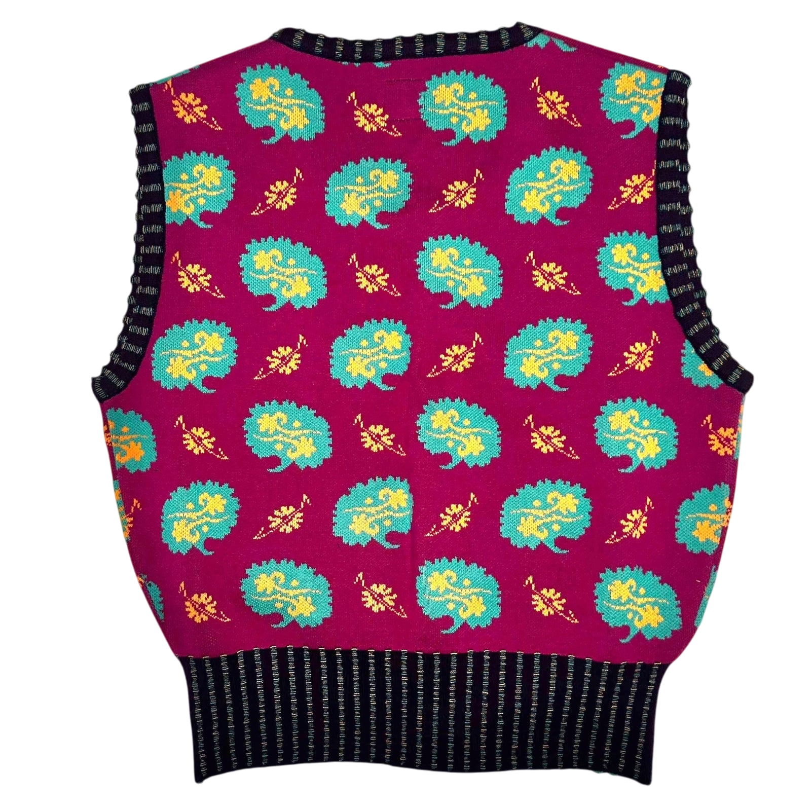 Sasquatchfabrix Flower Knit Vest (Size L)