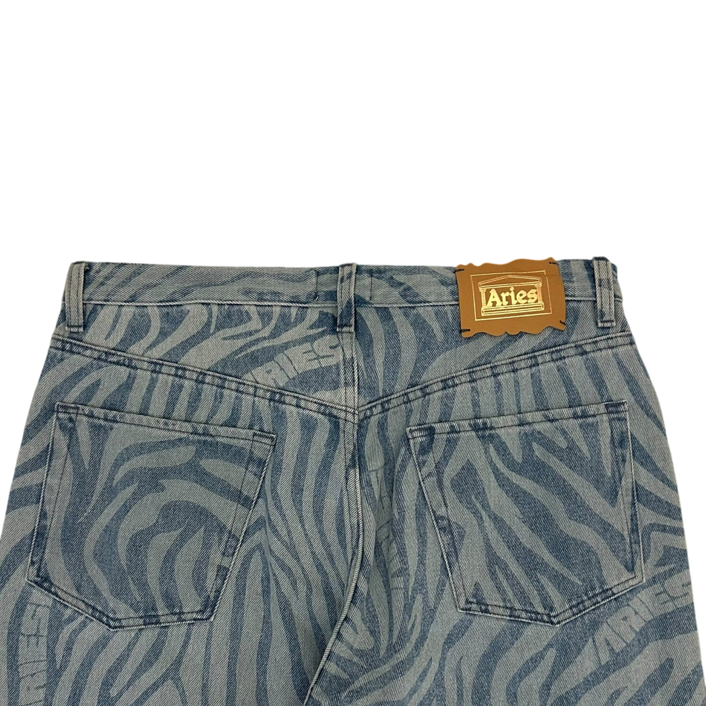 Aries Zebra Print Lilly Jeans