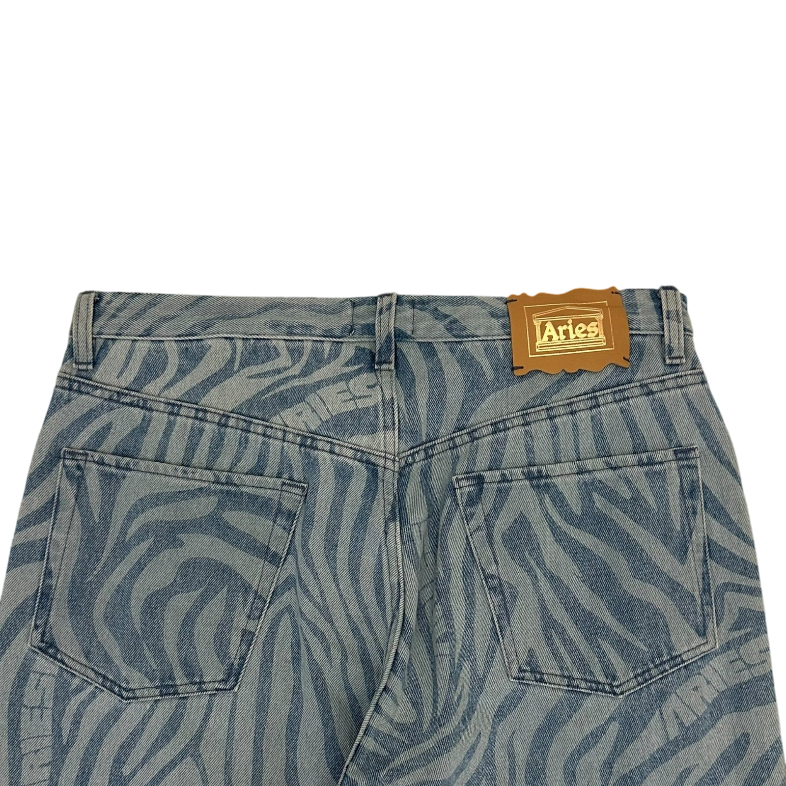 Aries Zebra Print Lilly Jeans