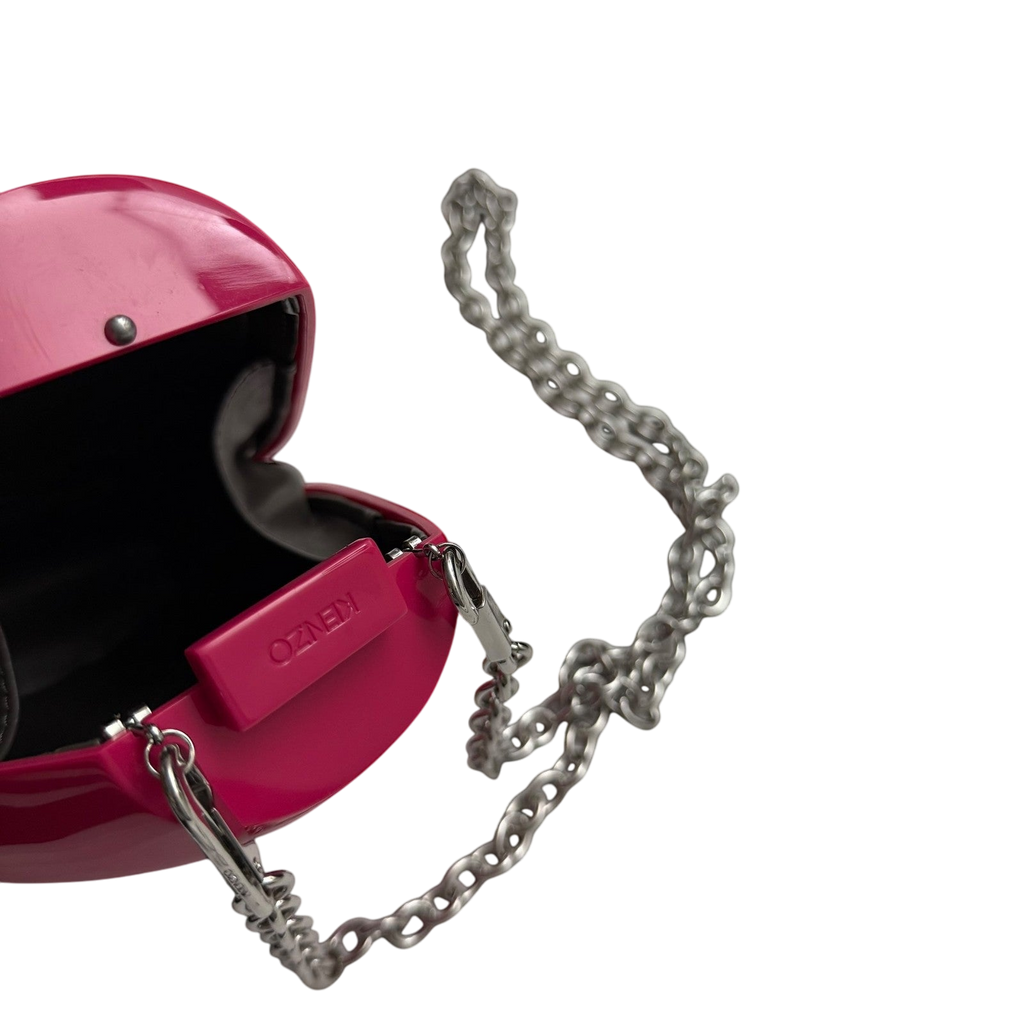 Kenzo 2015 Tiger Paw Clutch Bag Pink