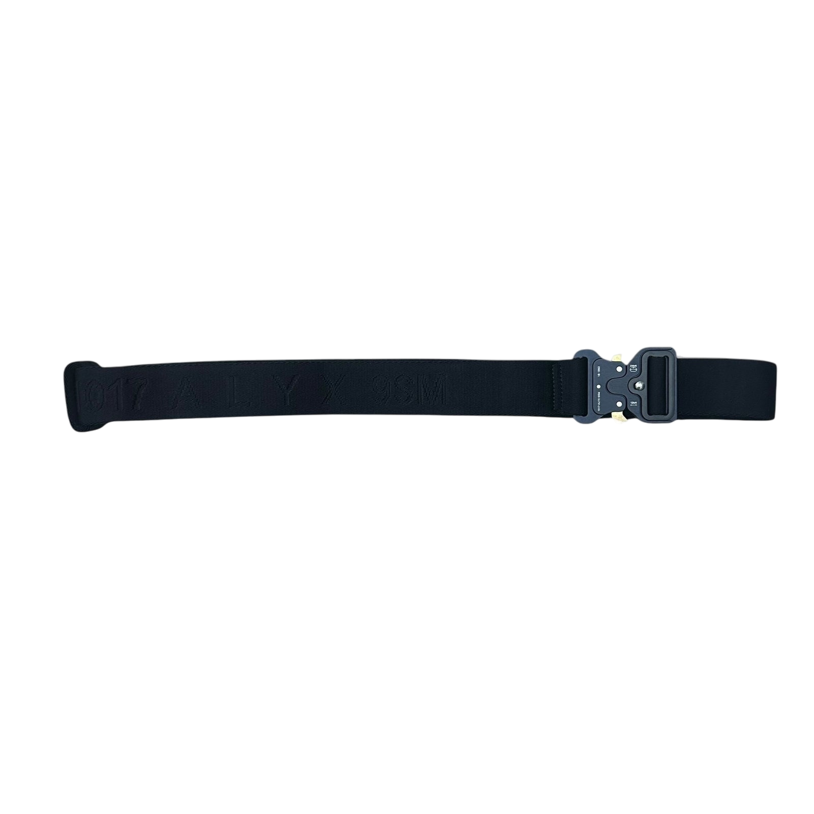 1017 ALYX 9SM Clasp Roller Coaster Belt Black
