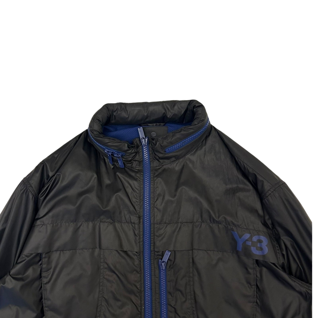 Y-3 Multi Pocket Track Jacket Black/Blue (Size M)