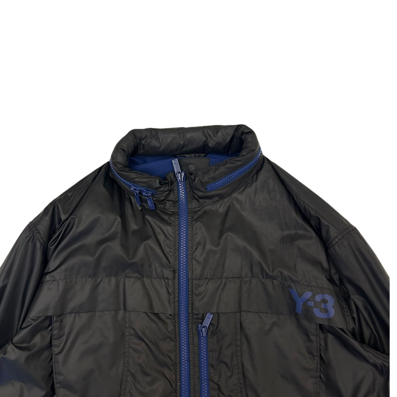 Y-3 Multi Pocket Track Jacket Black/Blue (Size M)