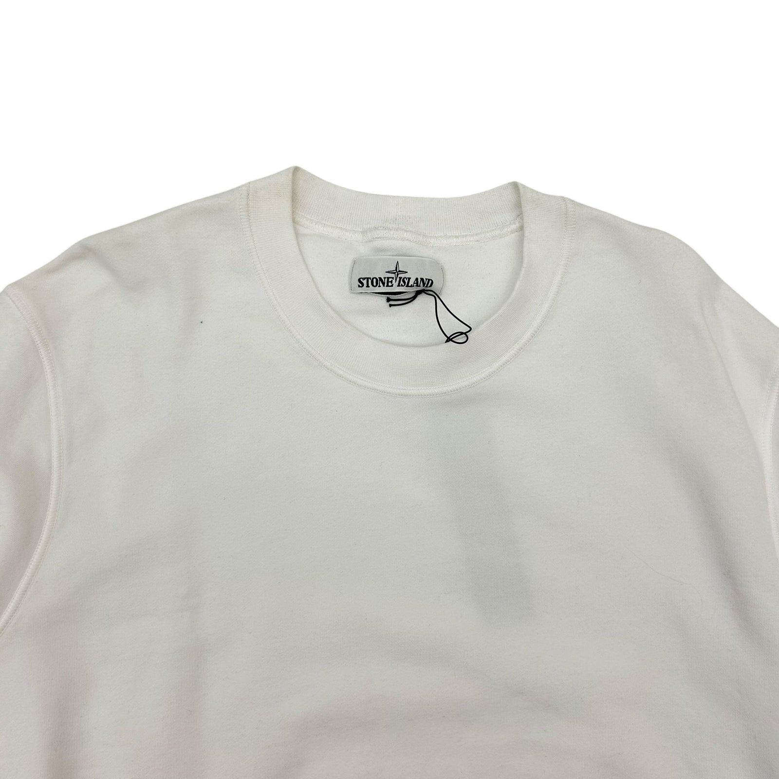 Stone Island Crewneck Sweater White (Fits L/XL)