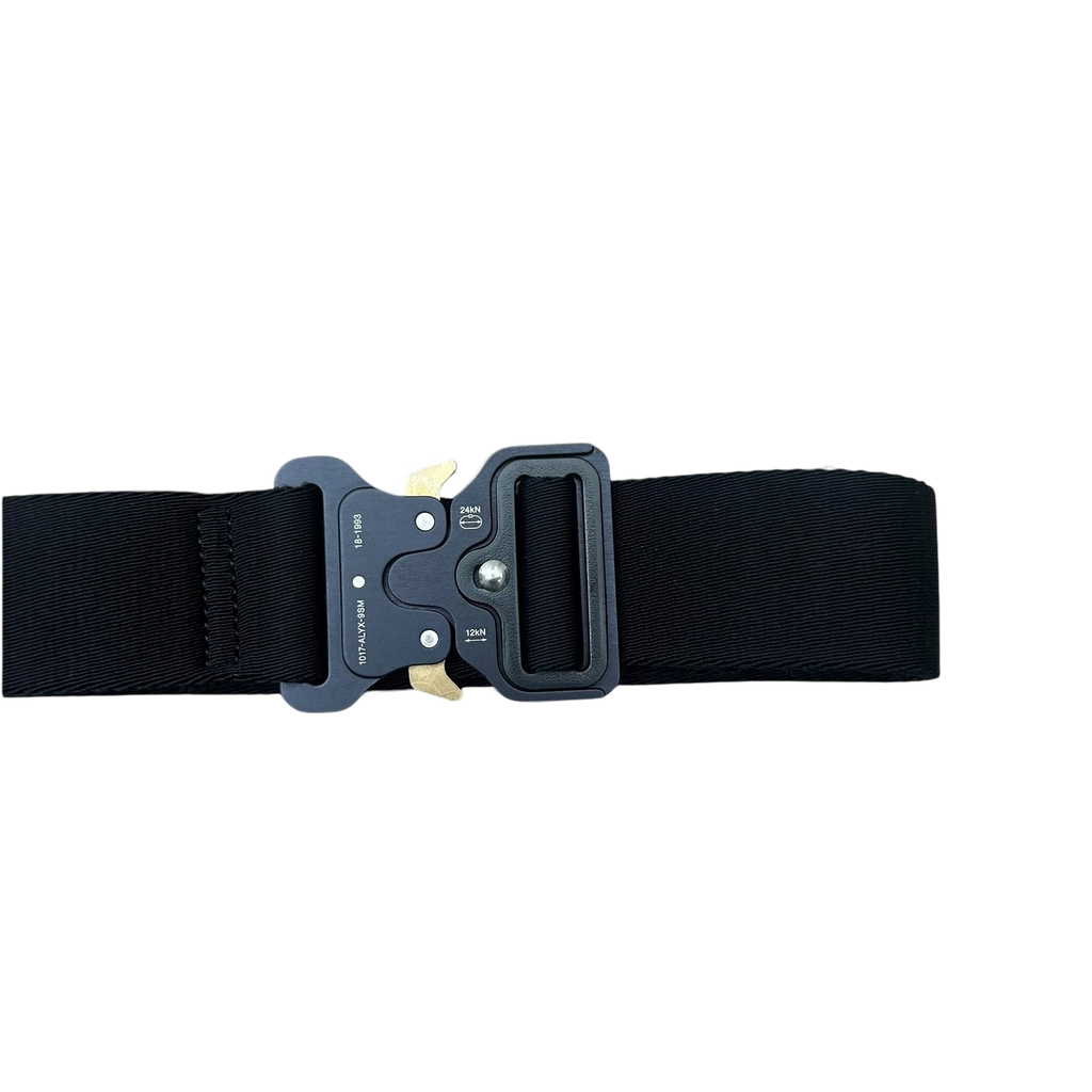 1017 ALYX 9SM Clasp Roller Coaster Belt Black
