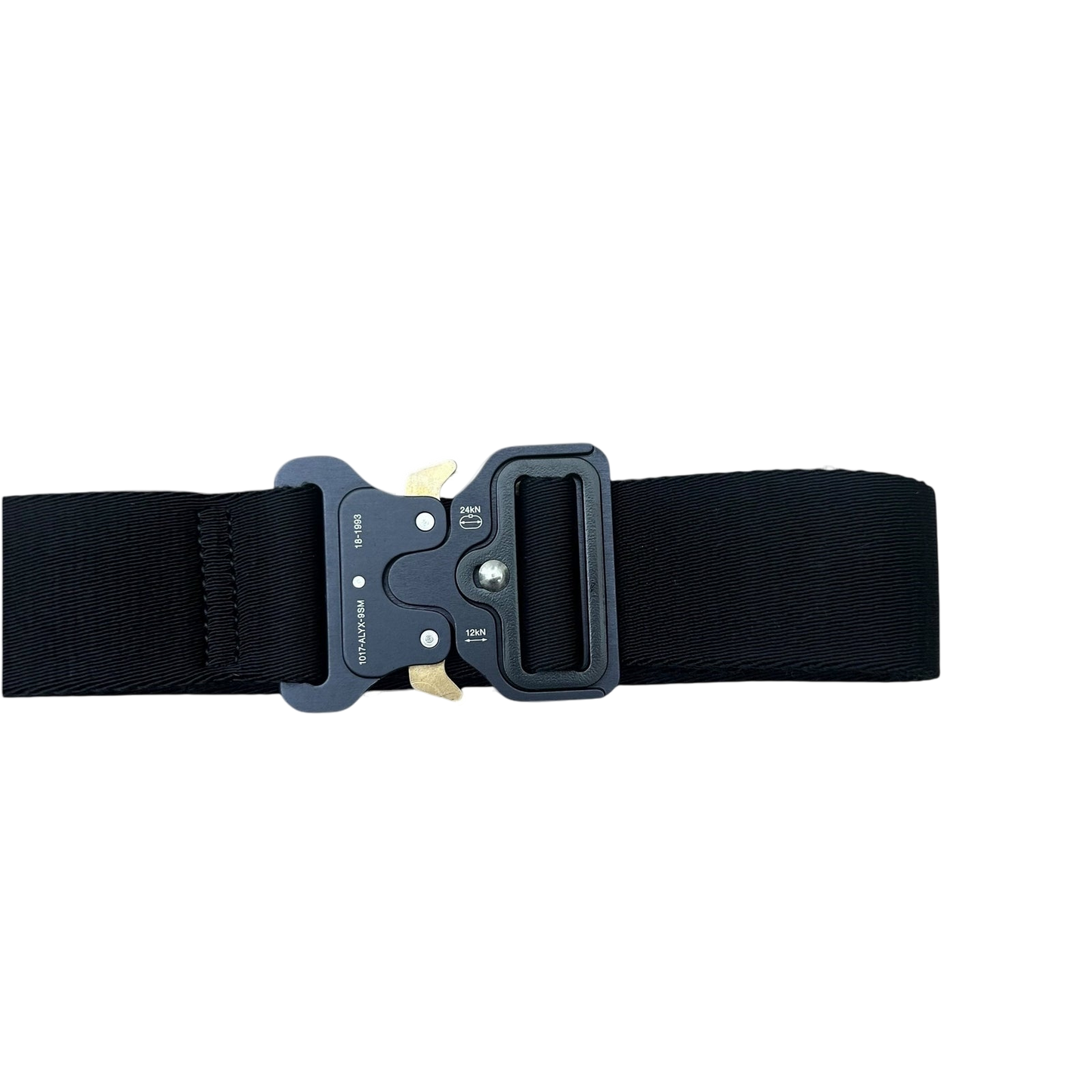 1017 ALYX 9SM Clasp Roller Coaster Belt Black