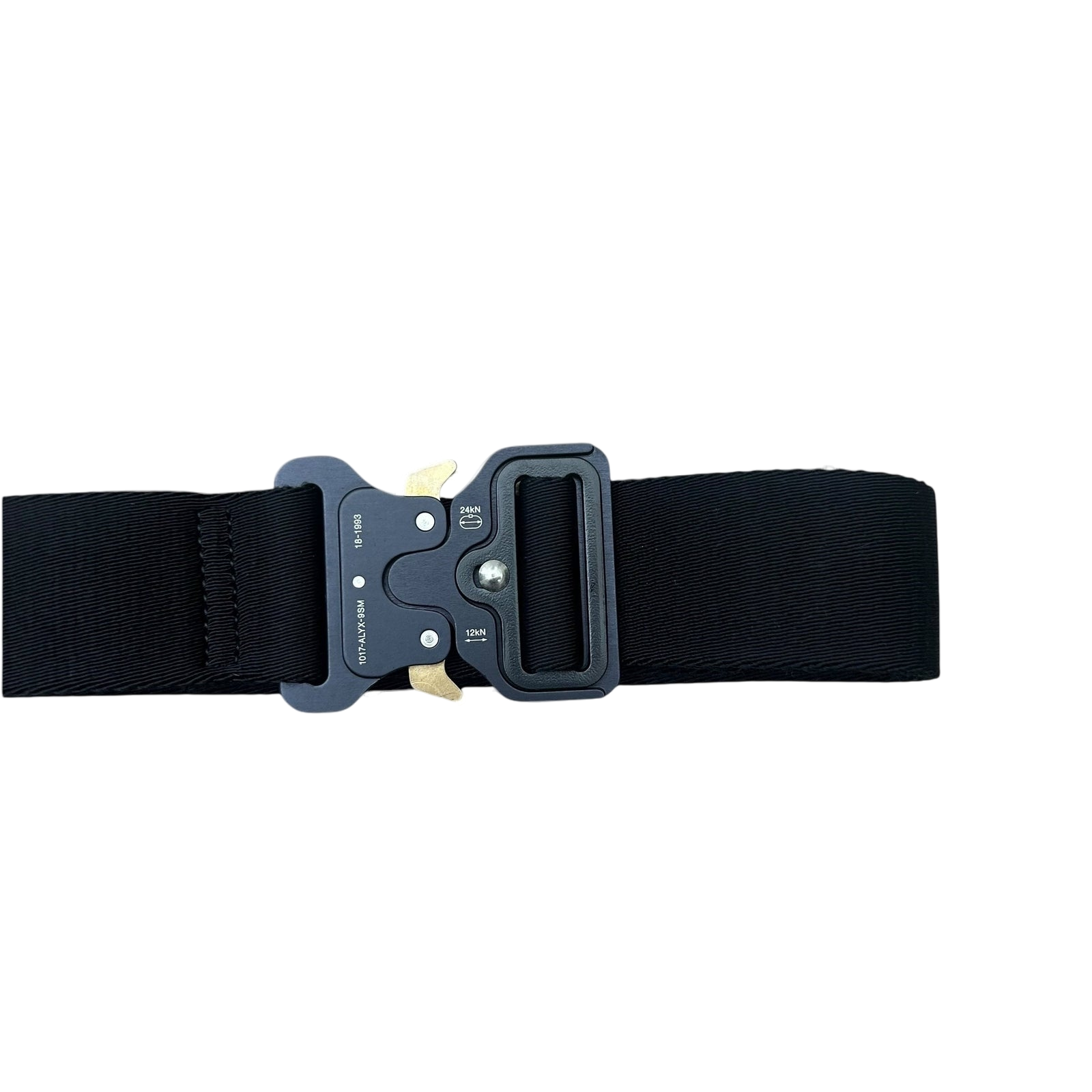 1017 ALYX 9SM Clasp Roller Coaster Belt Black