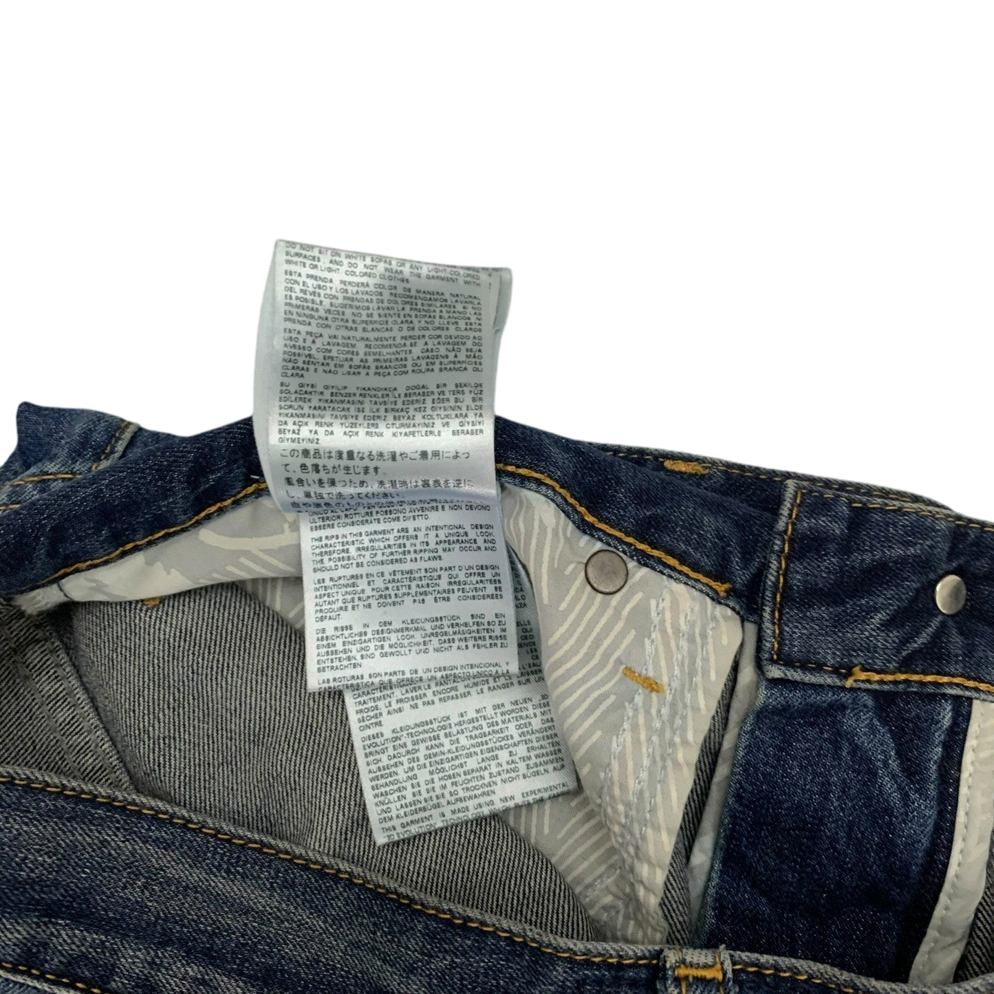 Vivienne Westwood Anglomania Distressed Jeans (Fits 34")