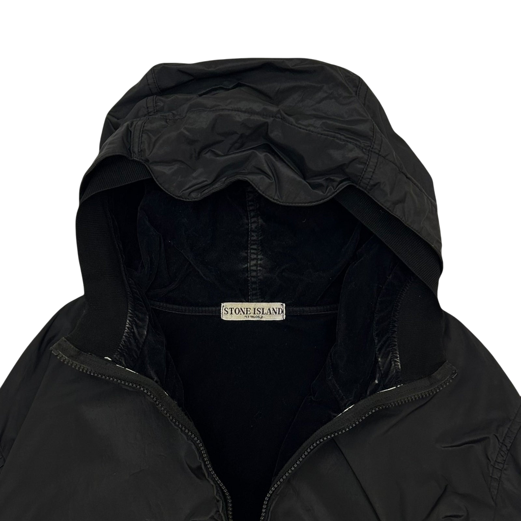 Rare 2009 Stone Island Velour Lined Nylon Shimmer Jacket (Fits L)