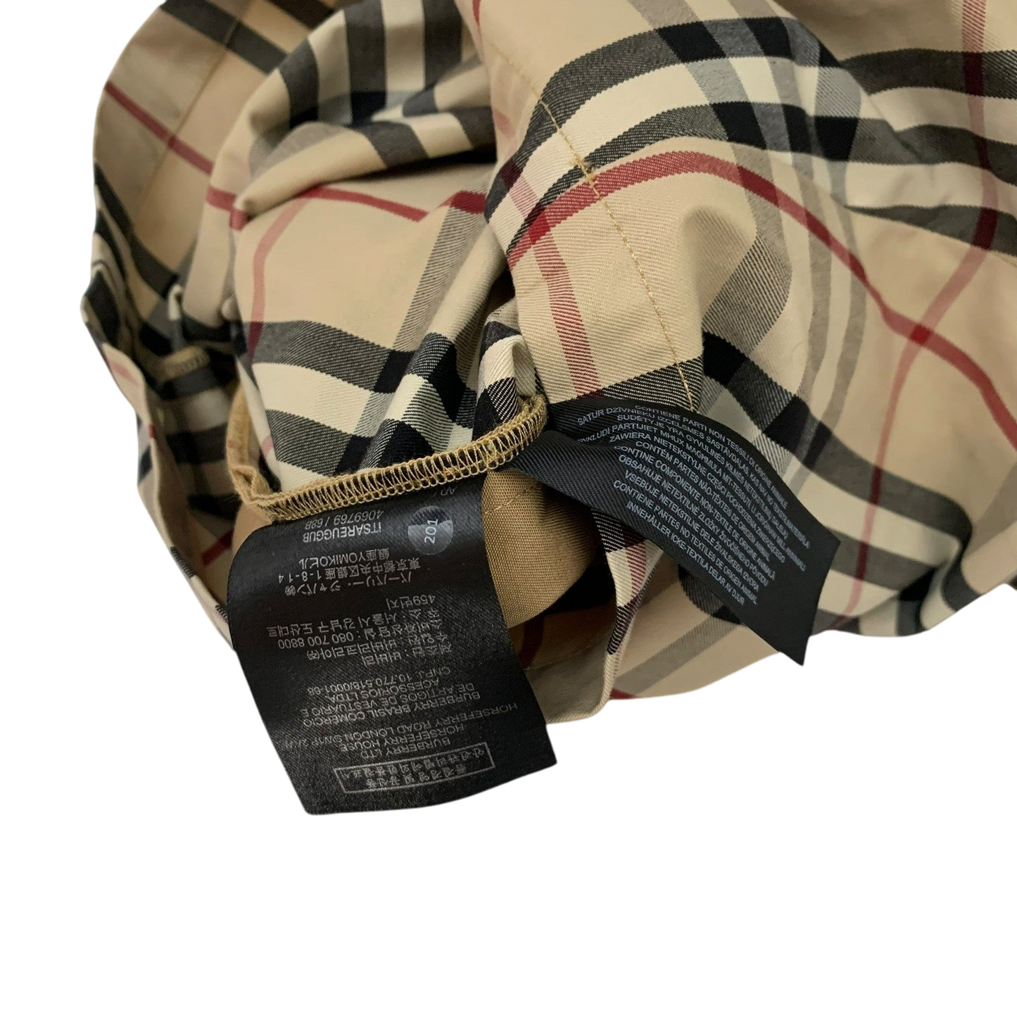 Burberry x Gosha Rubchinskiy Nova Check Shorts (Size M)