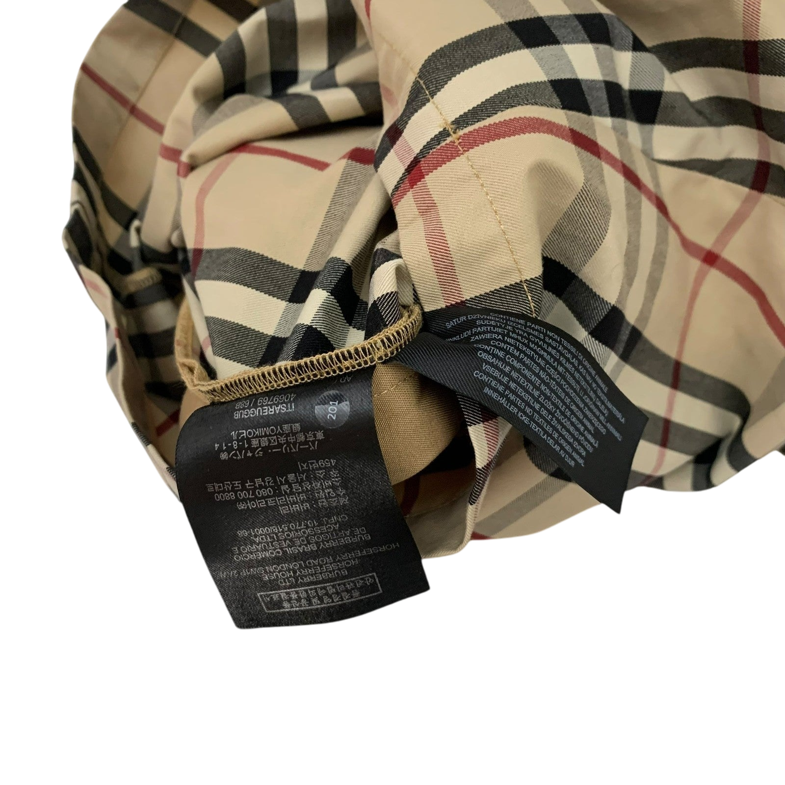 Burberry x Gosha Rubchinskiy Nova Check Shorts (Size M)