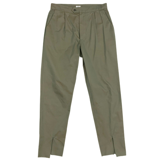 Blurhms Pleated Trousers Olive (Size 32”)