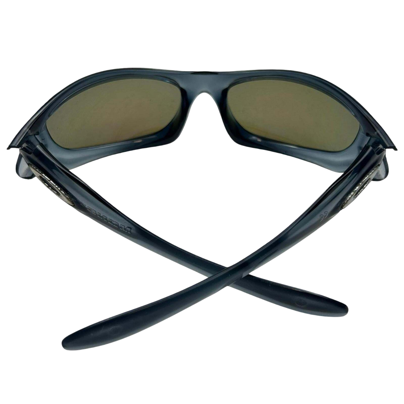 Vintage Oakley Monster Dog Crystal Black (with blue lens)