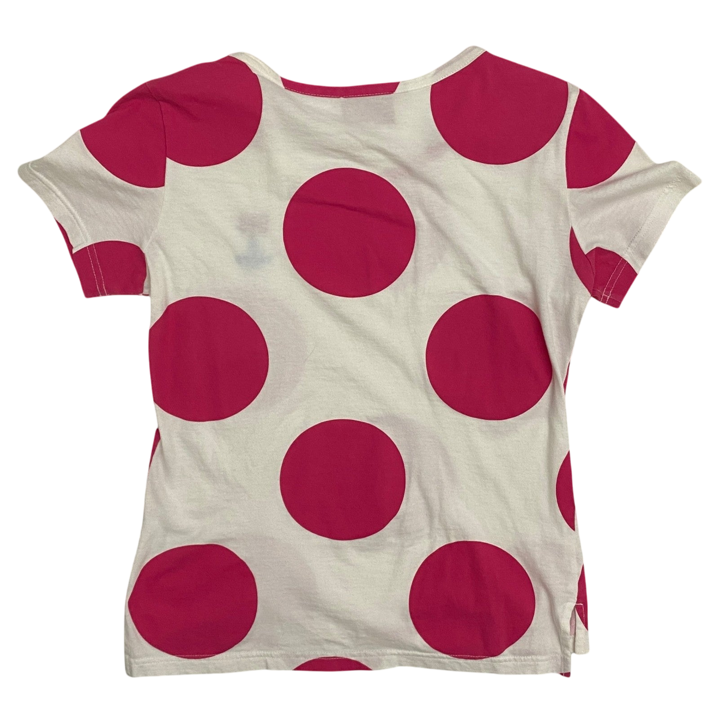 Vivienne Westwood Red Label Vintage Polka Dot T-Shirt Pink (Fits S-M Womens)