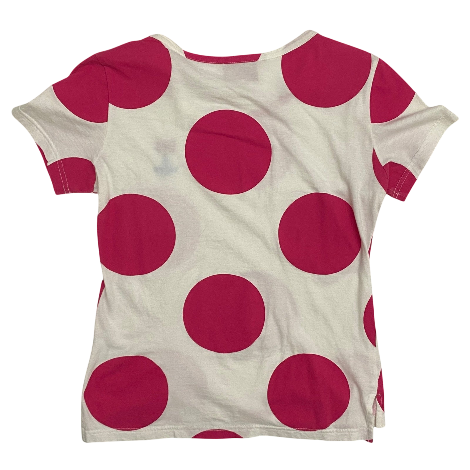 Vivienne Westwood Red Label Vintage Polka Dot T-Shirt Pink (Fits S-M Womens)