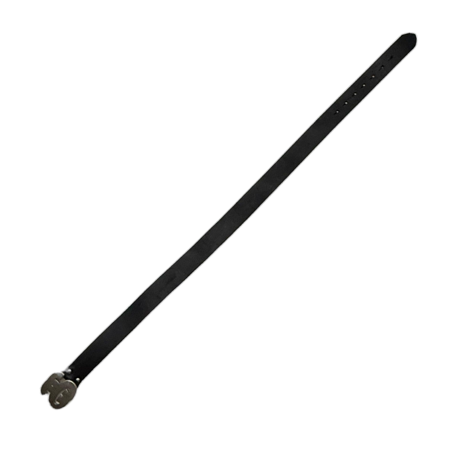 Stussy Vintage 90s Sista SS Logo Leather Belt Black (Made in Aus) (Size M)