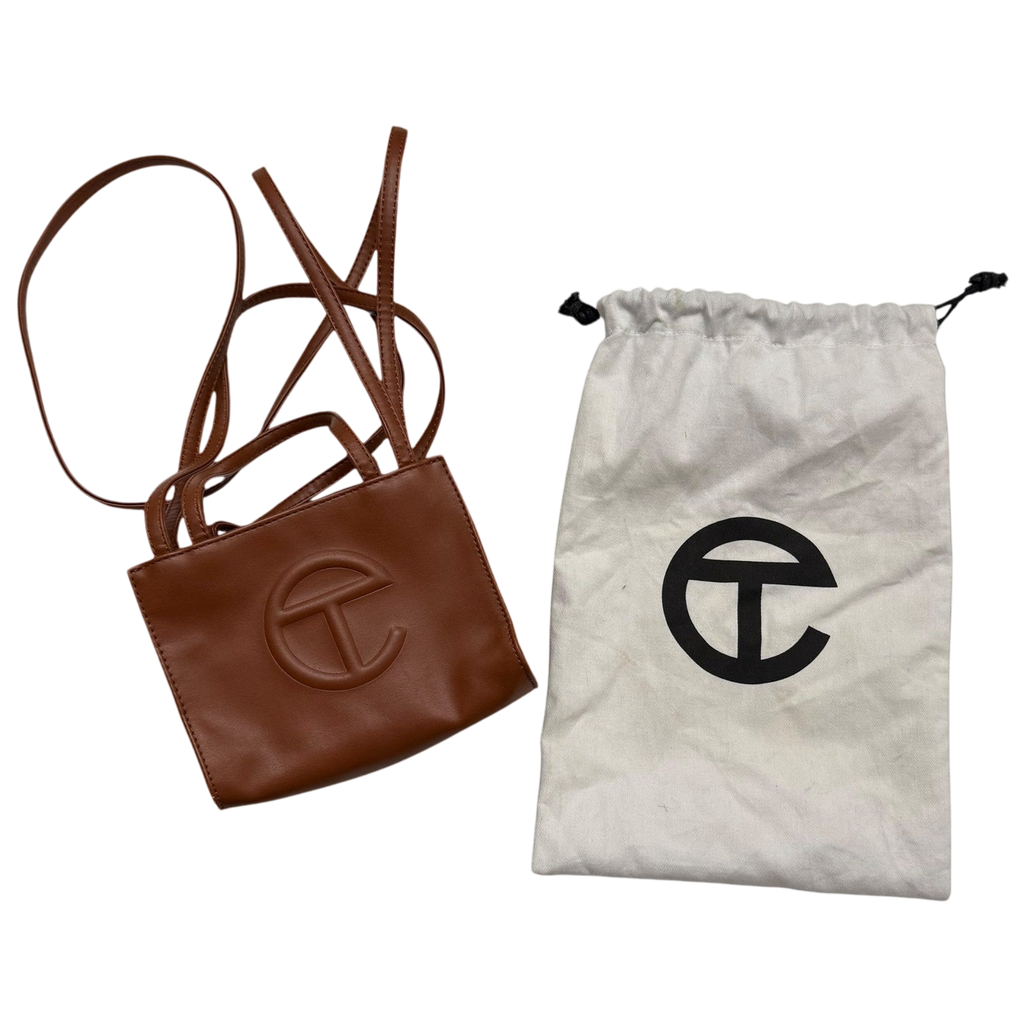 Telfar Small Shopping Bag Brown