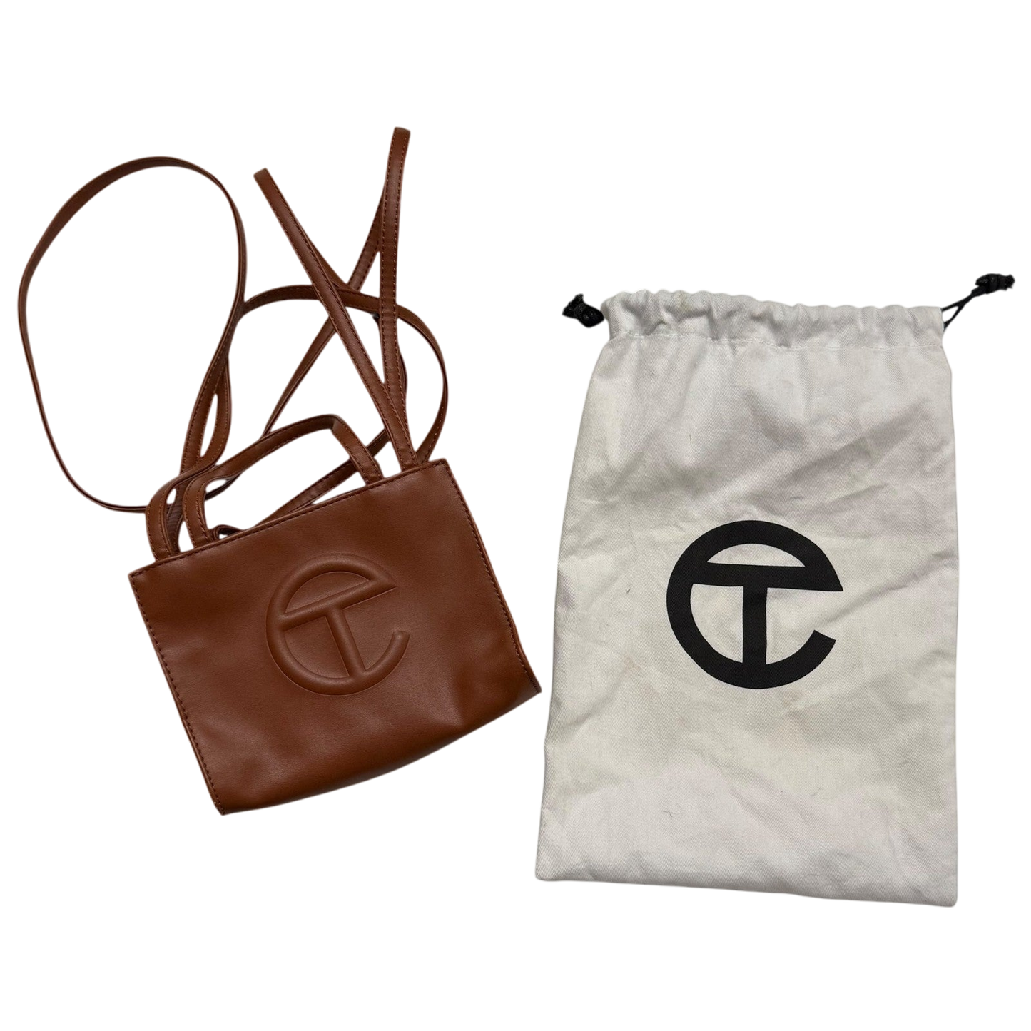 Telfar Small Shopping Bag Brown