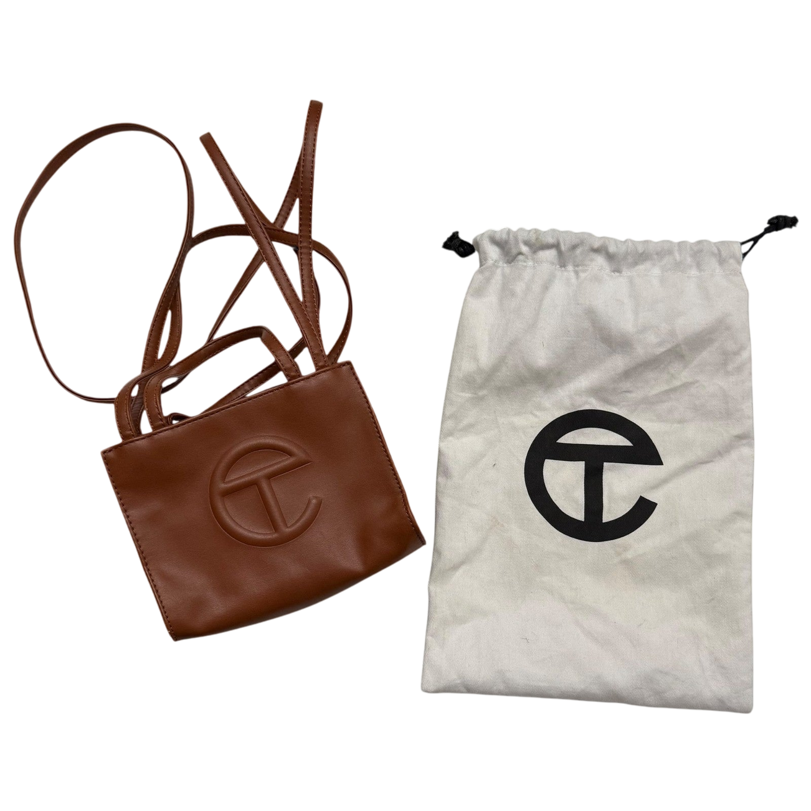 Telfar Small Shopping Bag Brown