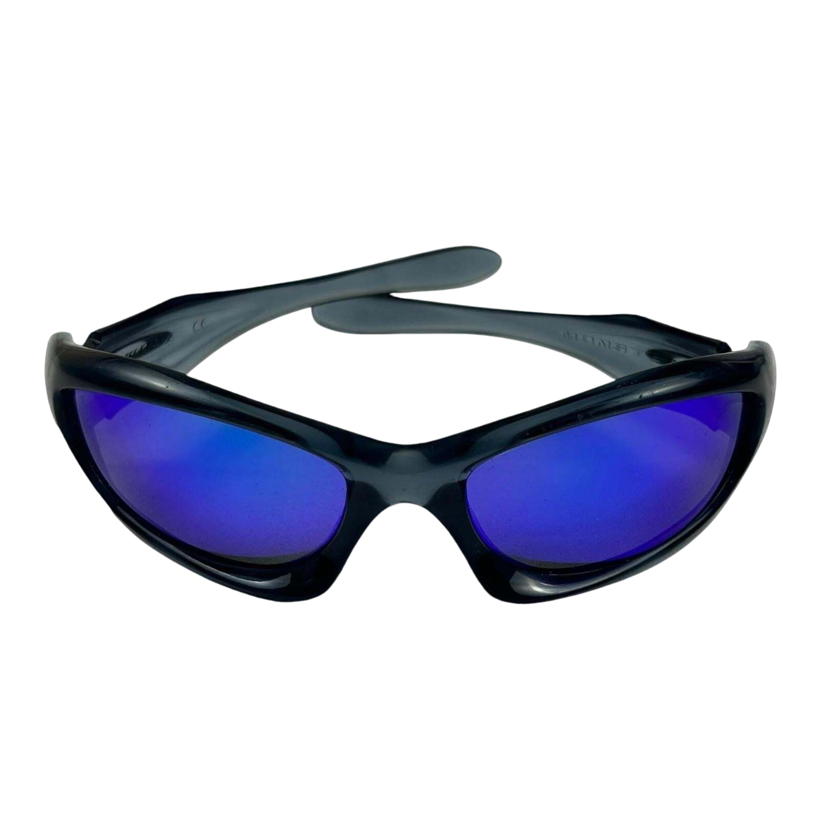 Vintage Oakley Monster Dog Crystal Black (with blue lens)