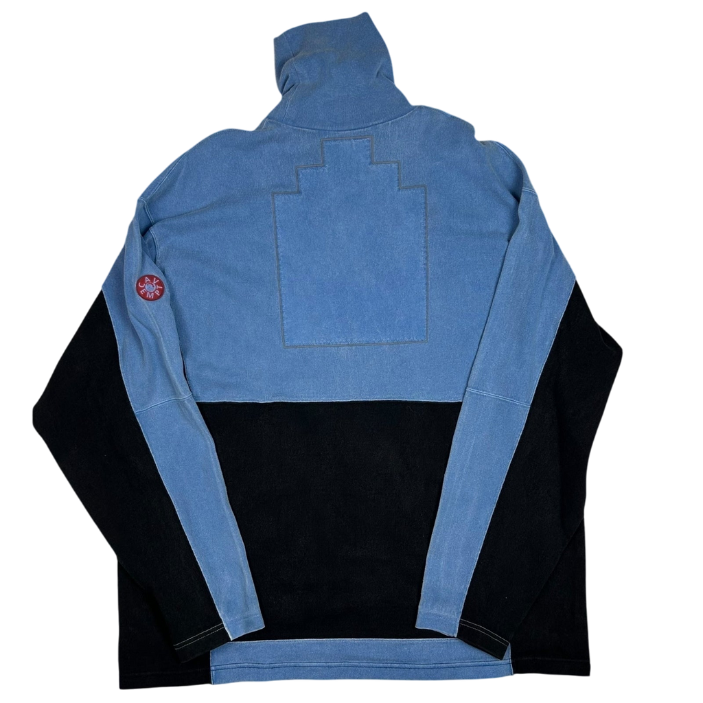 Cav Empt Turtle Neck Sweater Blue / Black (Size XL)