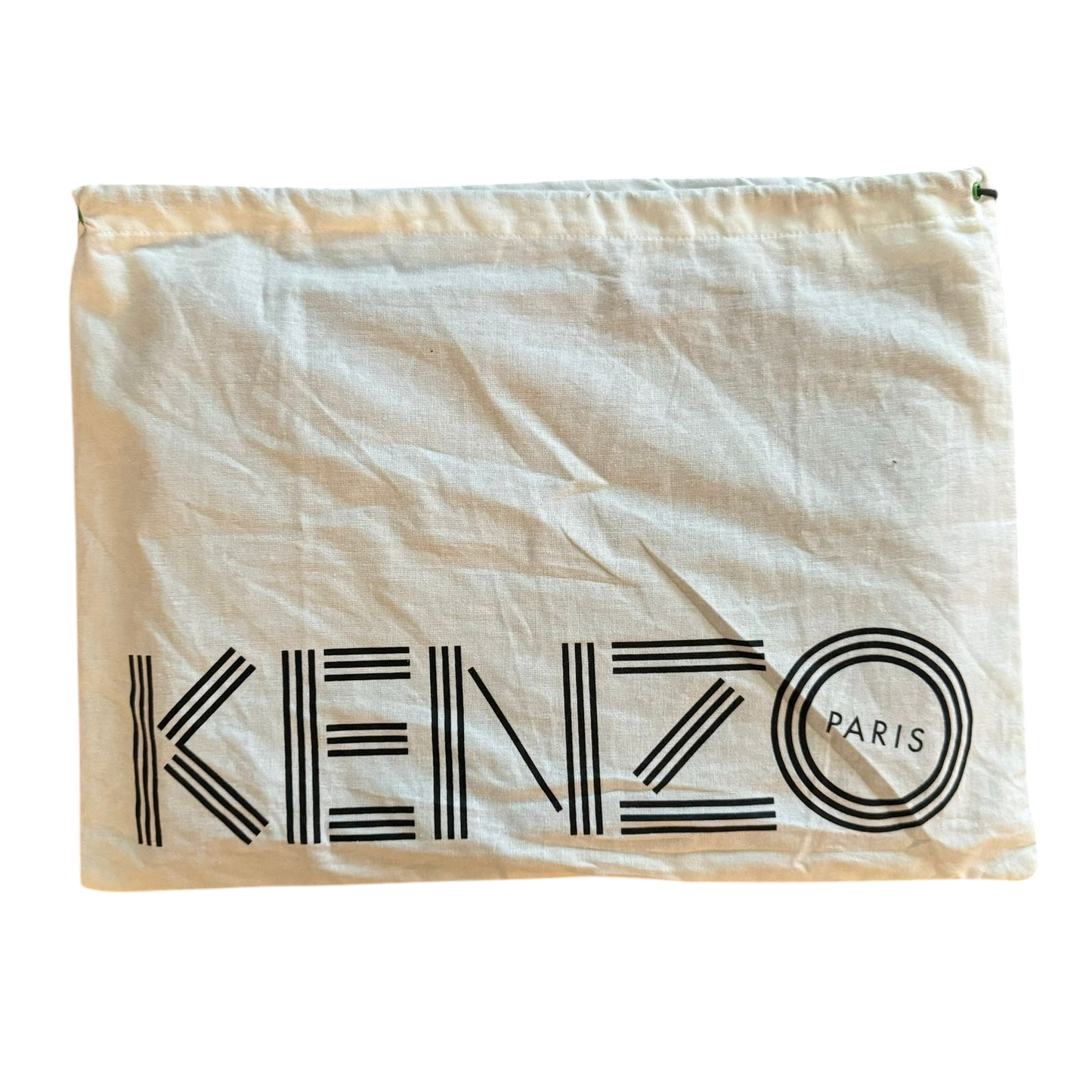 Kenzo Black / Green Mesh Clutch Bag