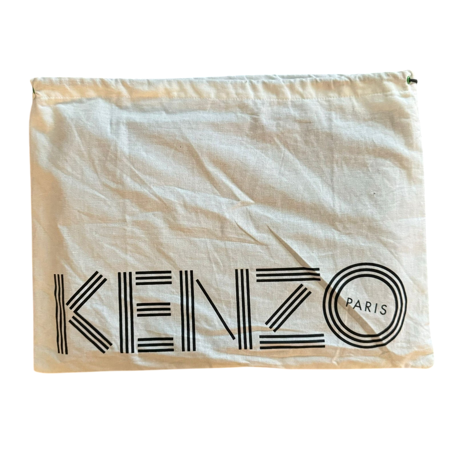 Kenzo Black / Green Mesh Clutch Bag