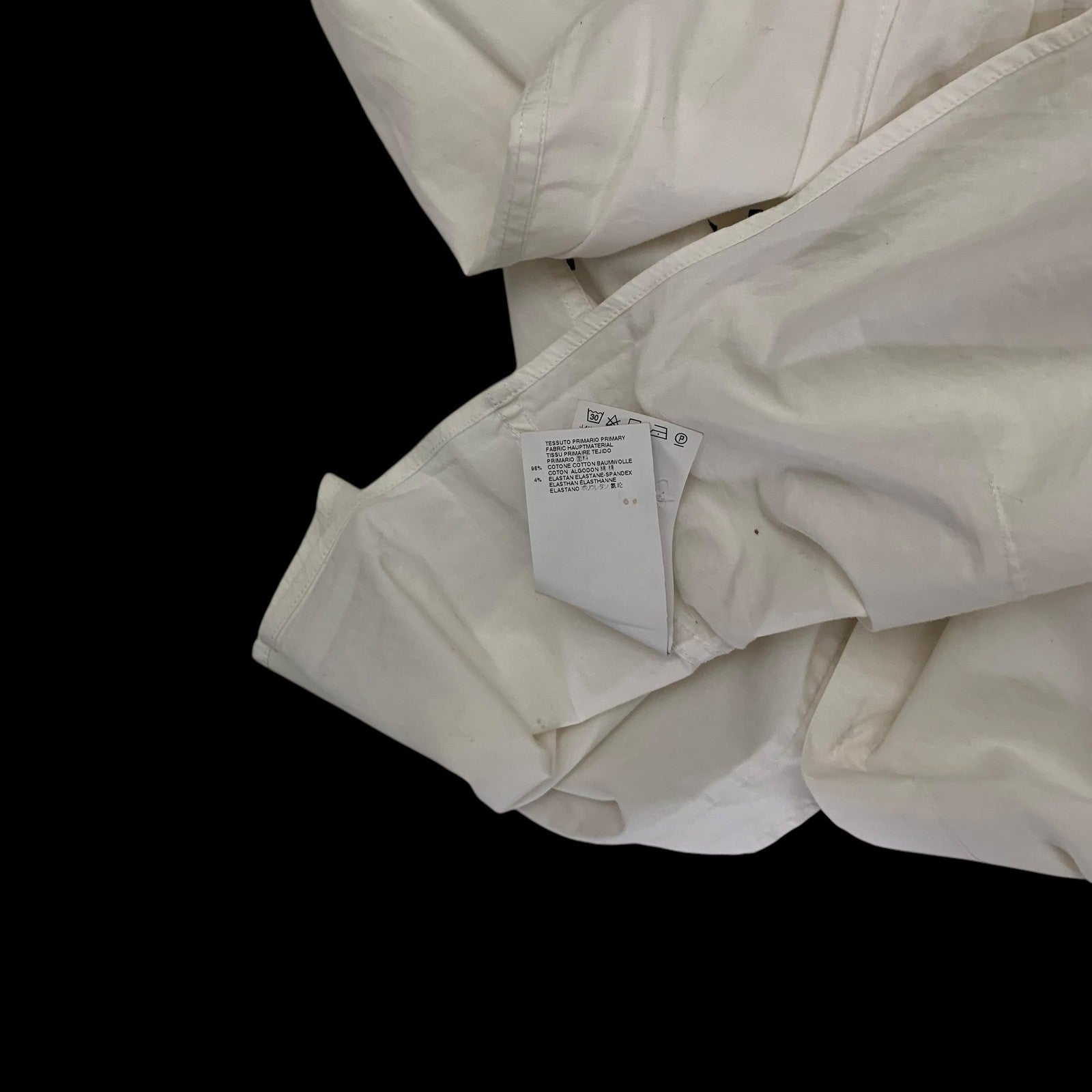 Vivienne Westwood Man Pixel Shirt White (Fits L)