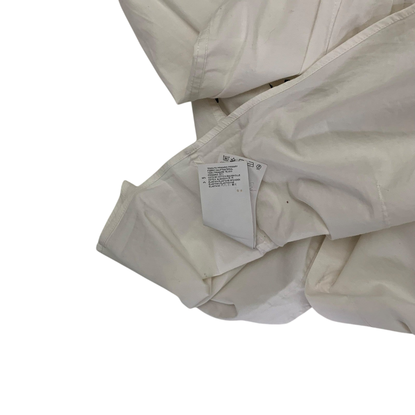 Vivienne Westwood Man Pixel Shirt White (Fits L)