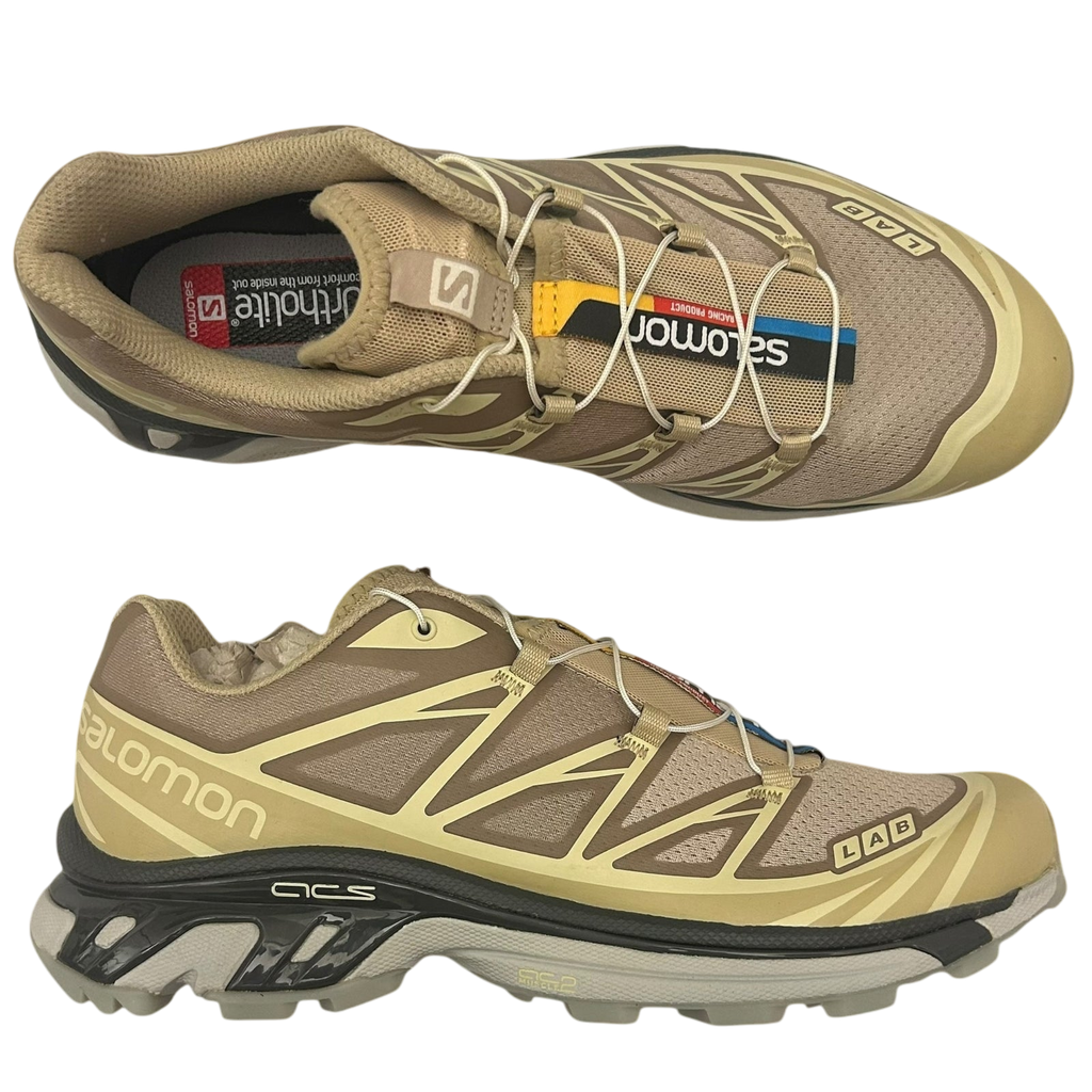 Salomon XT-6 Clear ‘Safari / Magnet / Vanilla Ice’ (US9/UK8.5)